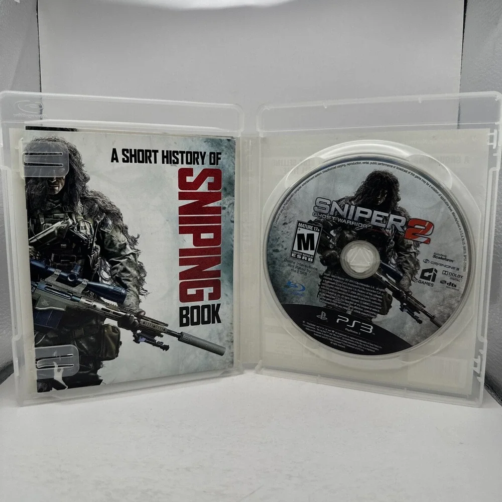 Sniper 2 Ghost Warrior PS3 Sony PlayStation 3 2016 CIB Complete Manual EXCELLENT
